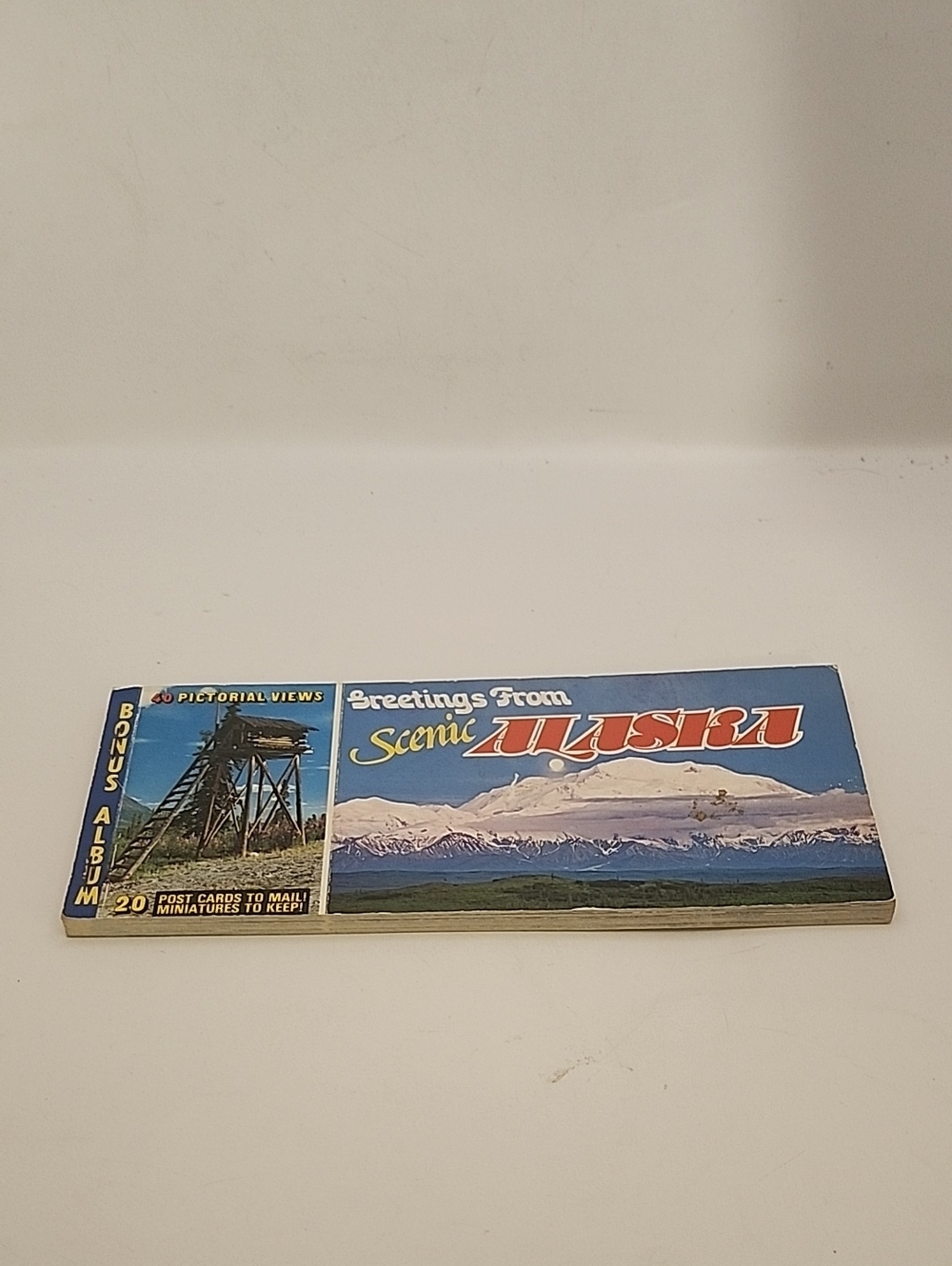 Vintage 20 Greetings From Alaska Postcard Set